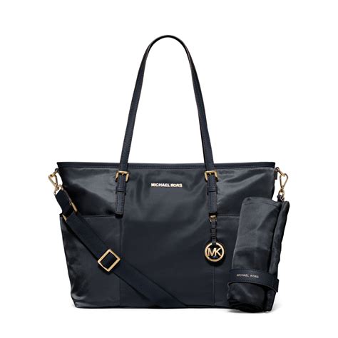 michael kors diaper bag navy